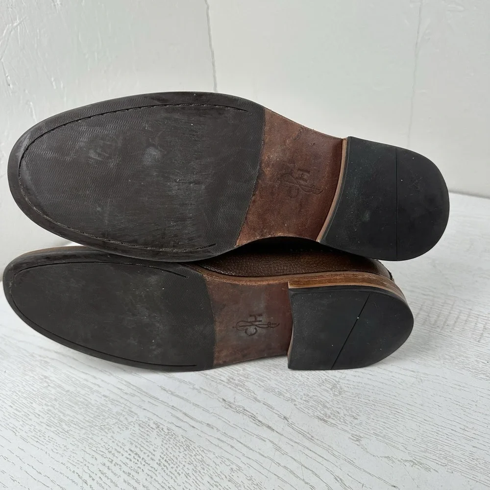 Cole‎ Haan Cambridge Leather Wingtip Brogue Dress Shoes Men's 10 Brown C11064